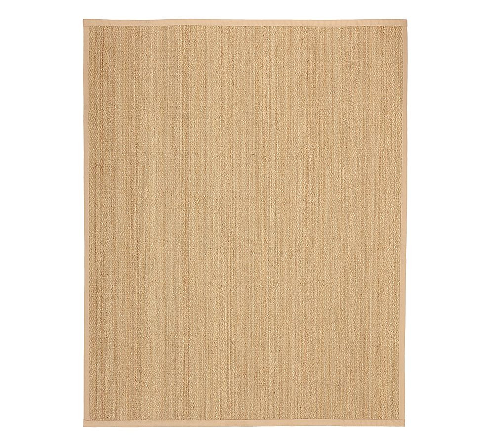 Custom Color-Bound Seagrass Rug | Pottery Barn (US)