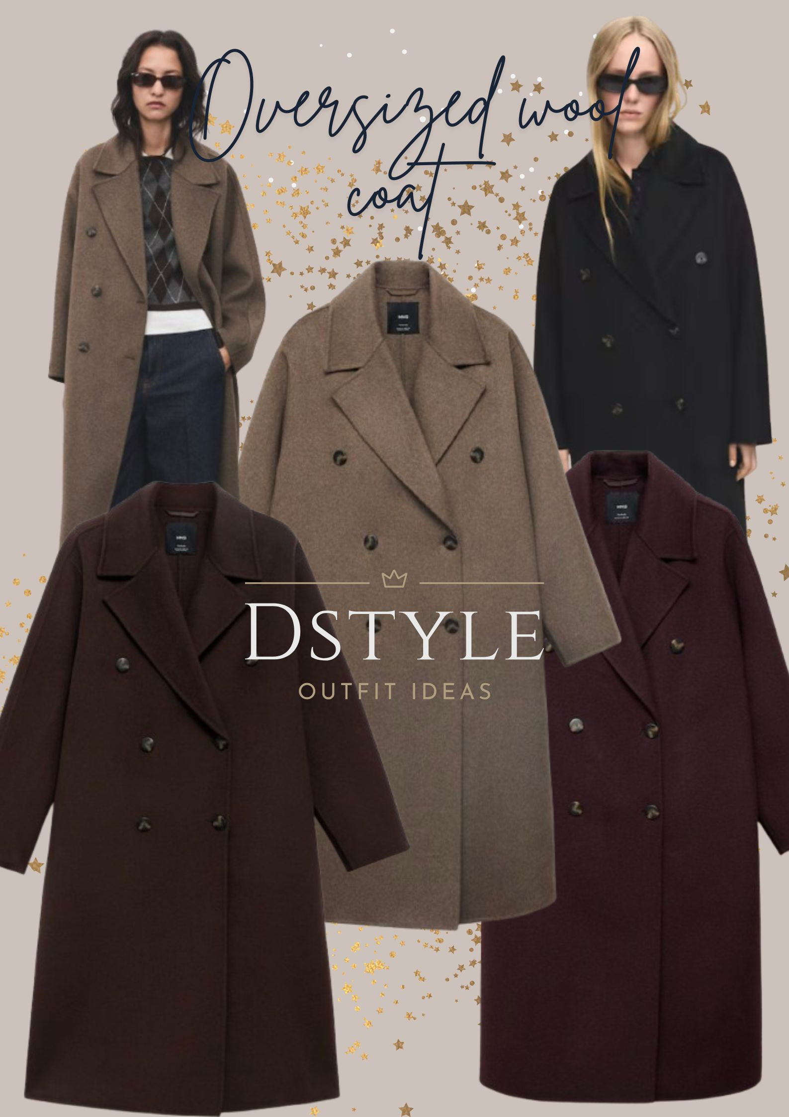 The oversized coat trend is here to stay, and for good reason! This wool style adds an effortlessly chic silhouette to every outfit. Invest in one of these timeless colors now and wear it all season long.

#CoatInspo #TrendAlert #OversizedFit #FallFashion #WinterWardrobe 

 #LTKSeasonal #LTKStyleTip