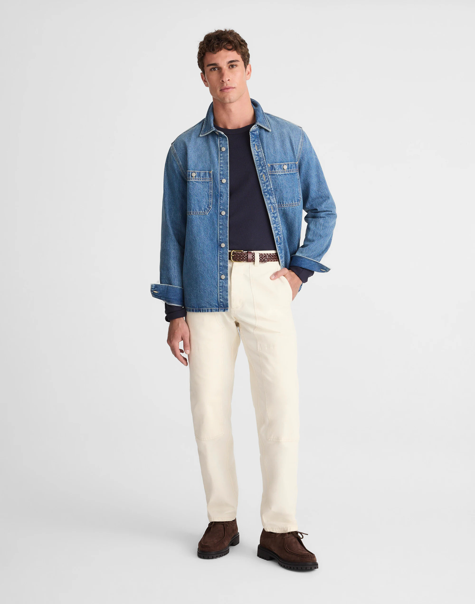 Relaxed Straight Workwear Pants | Madewell