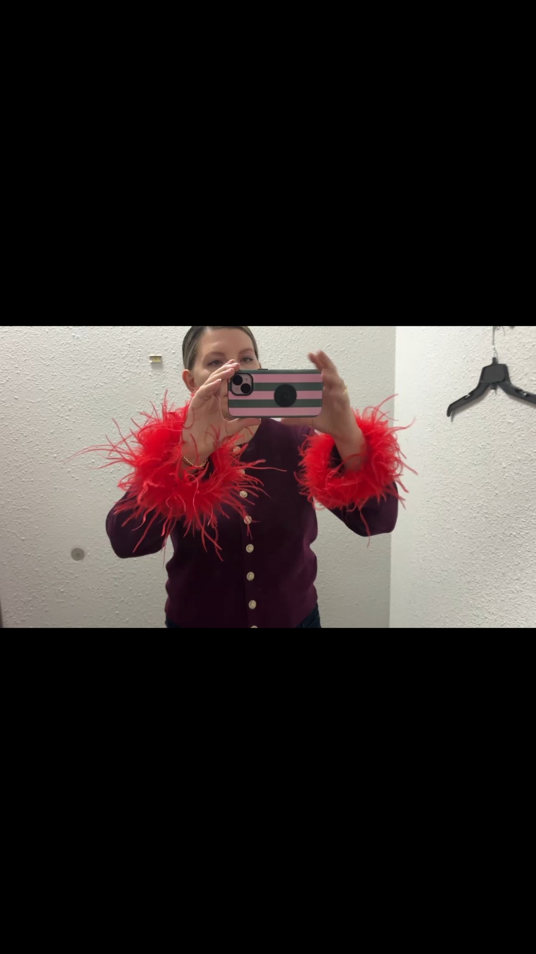 I love this set because you can absolutely wear this to a party or just around the house to feel like the fanciest person alive. I found the cardigan to fit true to size. I did not try on the pants in person, but have tried on other sweater pants from this brand and do find that they also fit true to size. When in doubt with their pants, though, I go with the larger of the sizes if I’m in between.

#LTKSeasonal #LTKHoliday #LTKTall