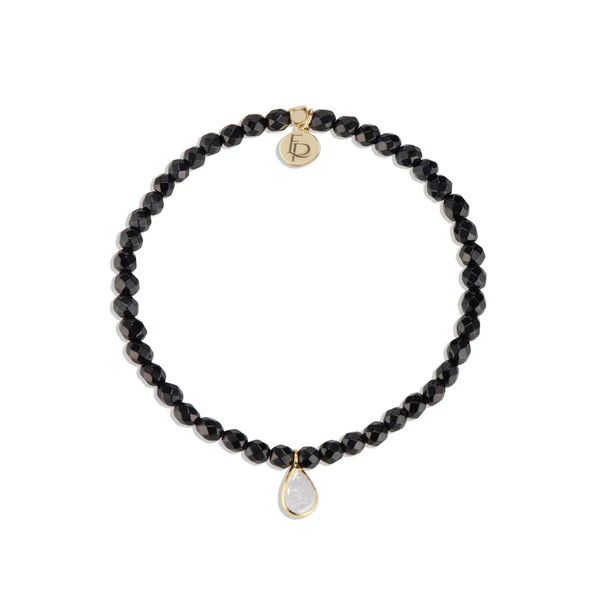 Posh Mini Beaded Bracelet | Black Onyx | elli parr