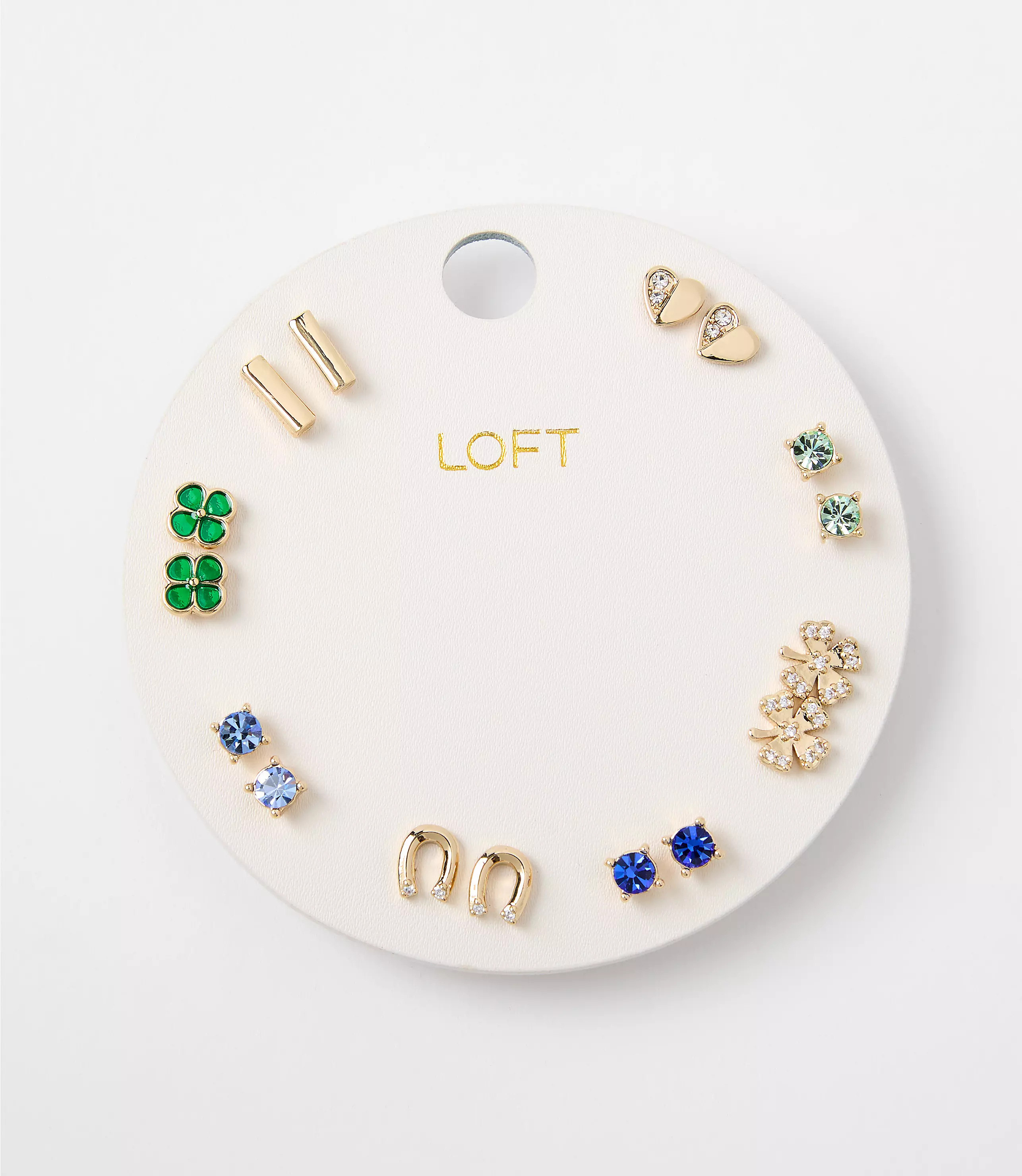 Mixed Huggie Hoop Earring Set | LOFT