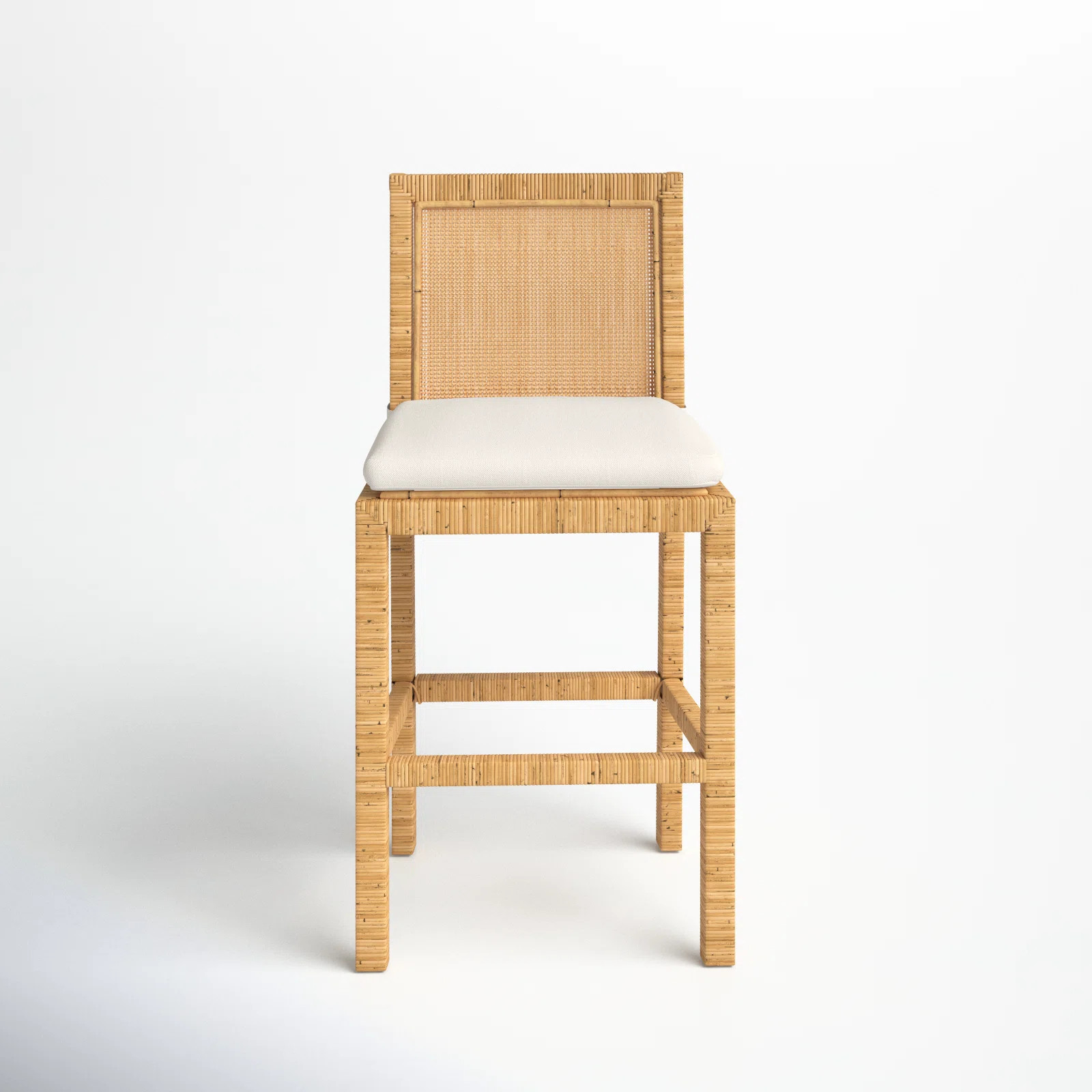 Mariah Upholstered Bar Stool with Solid Wood Frame | Wayfair North America