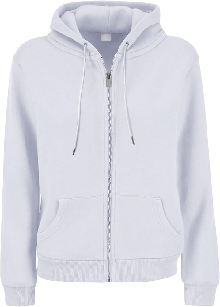 Womens Zip up Hoodies Athletic Casual Comfy Sweatshirt Hoodie with Pockets | Amazon (US)