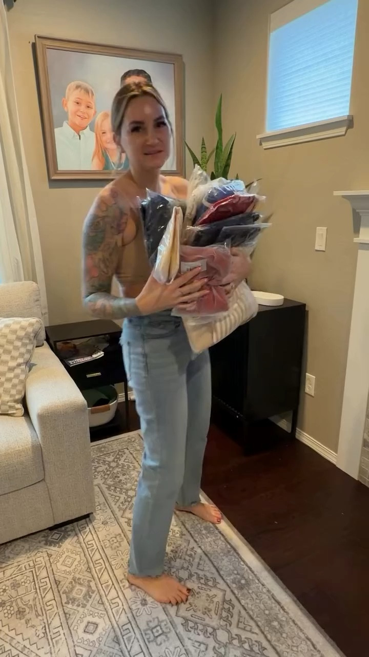 Amazon haul try-on 🛍️

Picked up a few new pieces and had to try them all on. I’m especially trying to figure out how I want to style the cream + blue striped pants… because they might be my favorite.

Which outfit would you wear? Everything is linked in my Amazon storefront.

Comment for the link to be sent to your inbox 

#amazonfashionfinds #amazonhaul #midsizefashion #affordablefashion #casualoutfits