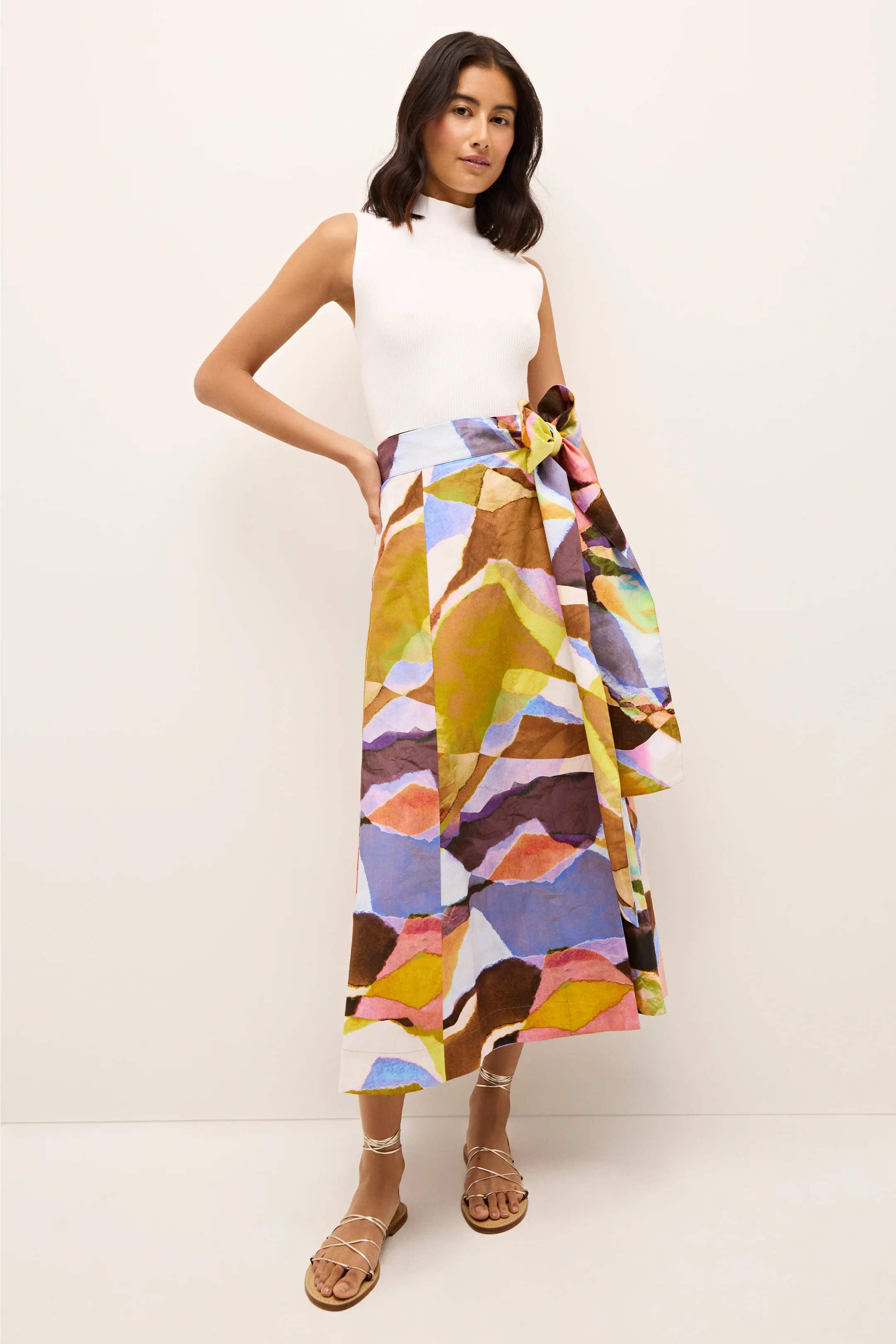 ESTINE WRAP SKIRT | Marie Oliver