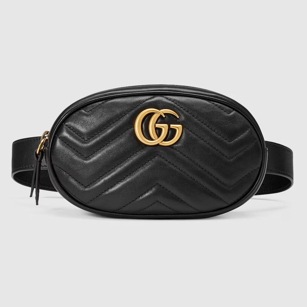 GG Marmont matelassé leather belt bag | Gucci (US)