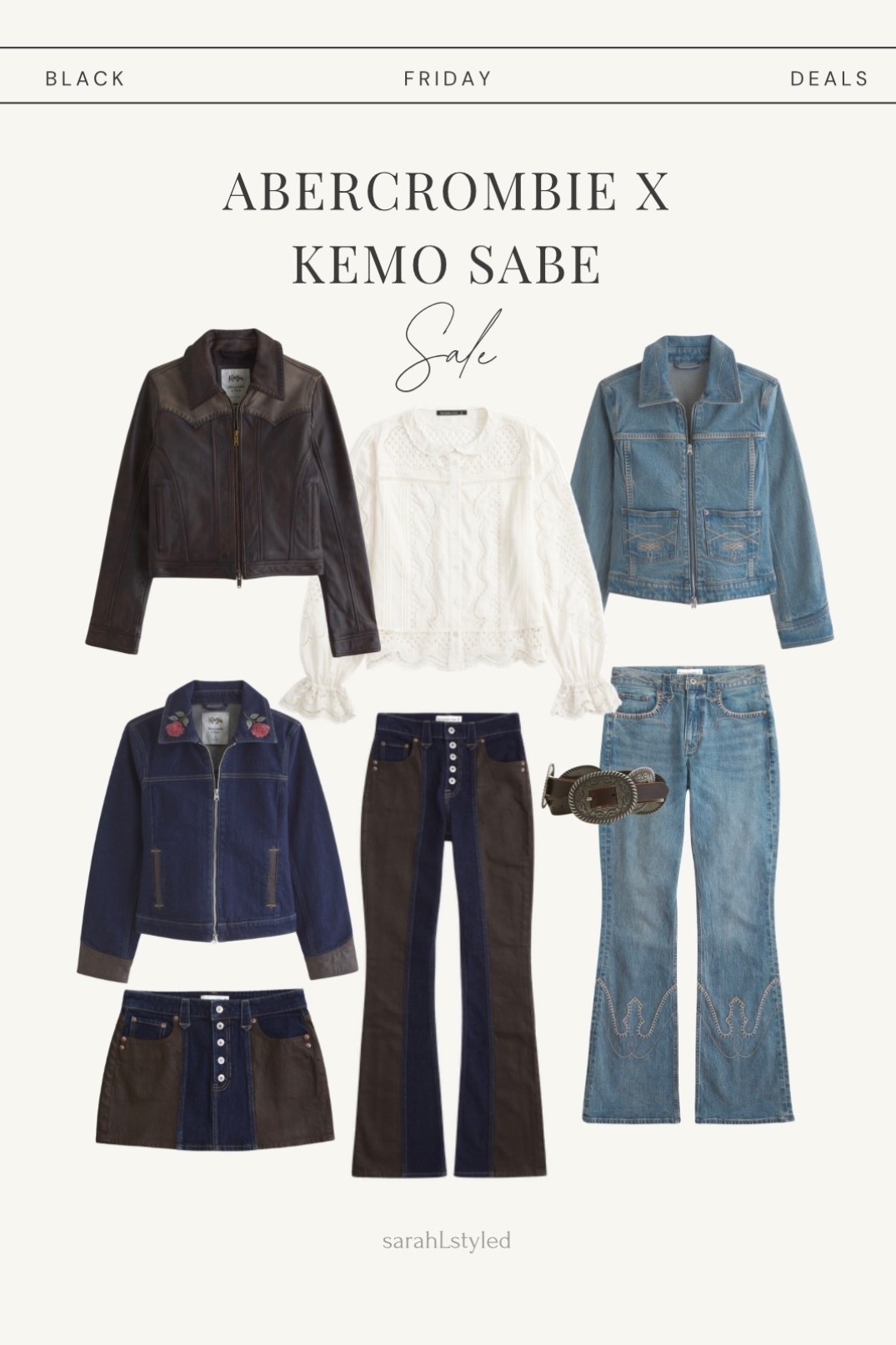 Western-chic finds on sale 🤎

abercrombie sale, kemo sabe style, western chic outfit, fall outfit ideas, neutral fall style, cowboy boots outfit, ranch outfit inspo, denim jacket outfit, cozy fall layers, everyday outfits, trending fall fashion, casual cute outfits, western belt style, fall closet staples

#LTKSaleAlert #LTKSeasonal