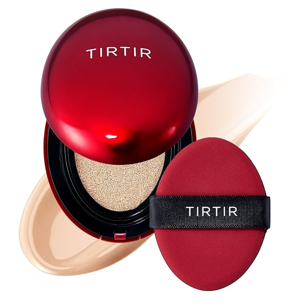 TIRTIR Mask Fit Red Cushion Foundation | Full coverage, Weightless, Skin fit, Satin Glow Finish, ... | Amazon (US)