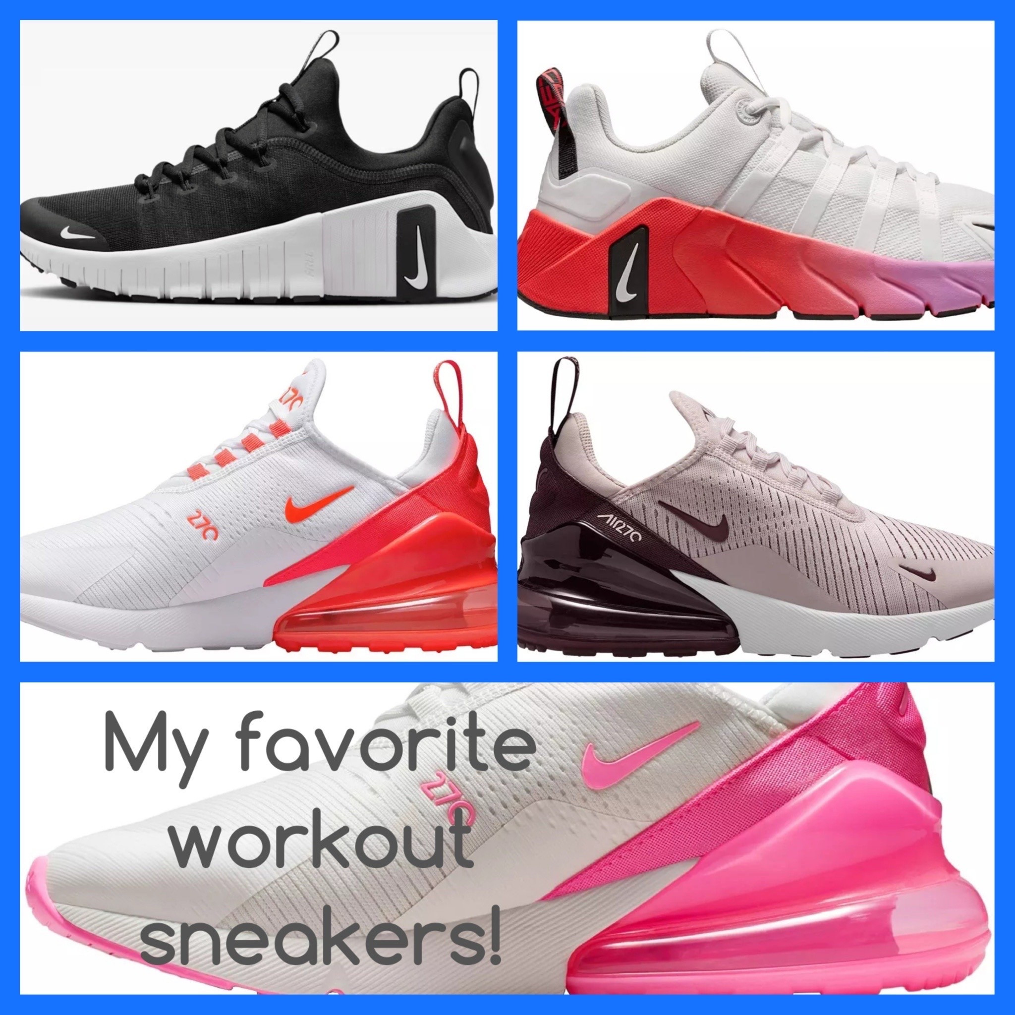 Love me some Nike Metcons and Air Maxes! Perfect for my heavy lifting days! *Metcons run wide!

#LTKActive #LTKselfcare #LTKfitnessgoals