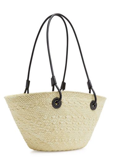 Anagram small raffia basket bag | Harvey Nichols (Global)