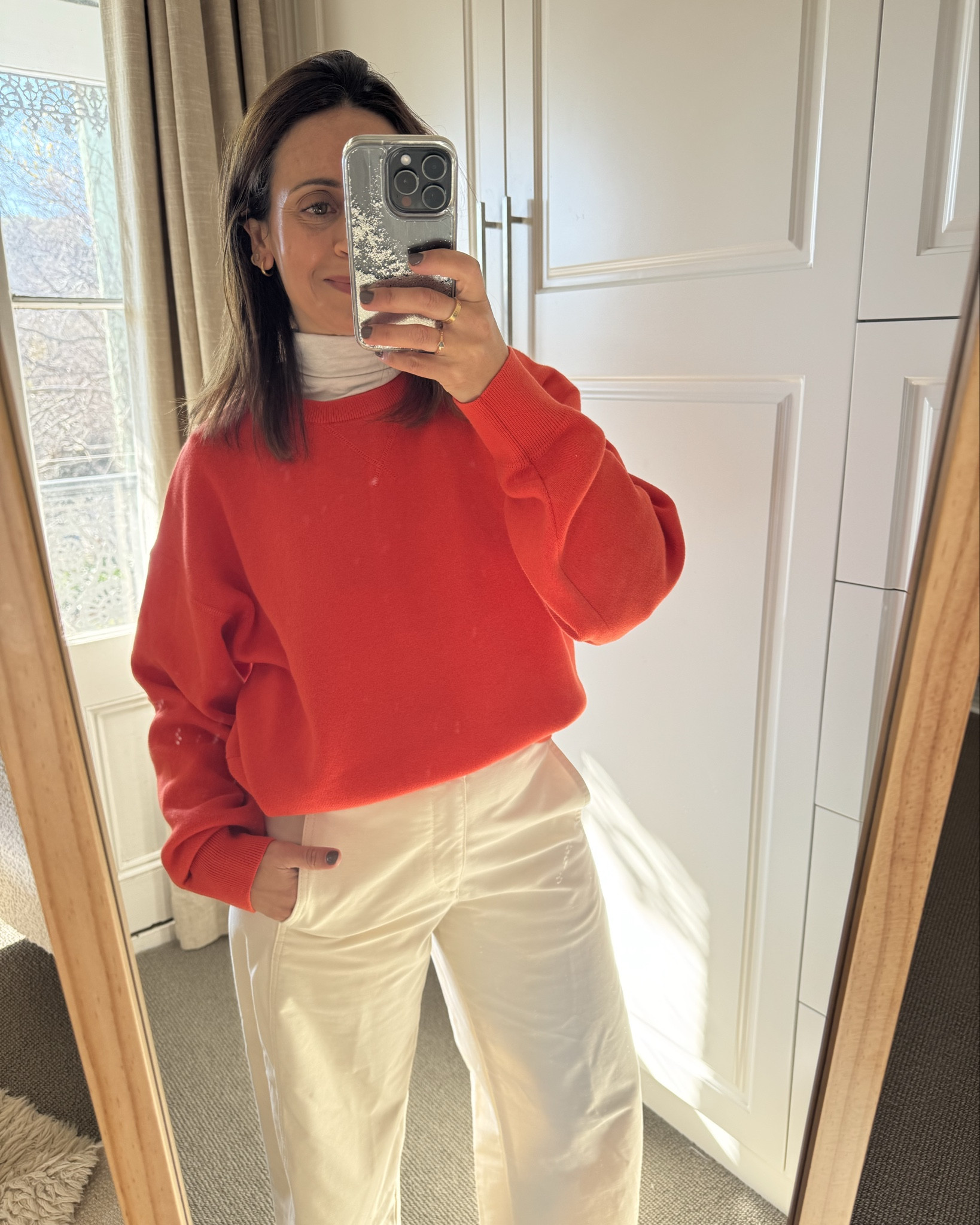 How I style the new Uniqlo : C HEATTECH Cashmere range. 

1. C Smooth Cotton Crew Neck Sweater in orange size small
2. C 100% Cashmere Crew Neck Short Cardigan in beige size XS
3. Smooth Cotton Relaxed Polo Sweater size S 
4. Windproof Stand Blouson in size XS 
5. Pile Lined Fleece Relaxed Cardigan in size XS 

All worn with Jersey Barrel Leg Pants in Off White and HEATTECH Pile Lined Sweat Pants in black. 

#ad #Uniqlo 

#LTKaustralia #LTKwinter