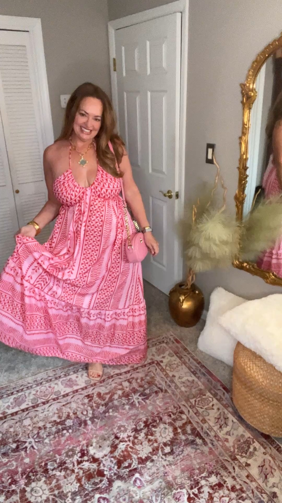 Resort and or Valentine halter maxi dress. Very beautiful and flattering .

#LTKSeasonal #LTKTravel #LTKgrwm