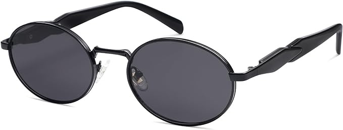 SOJOS Retro Oval Sunglasses for Women Men Trendy Sun Glasses Designer Inspired Classic Shades UV4... | Amazon (US)