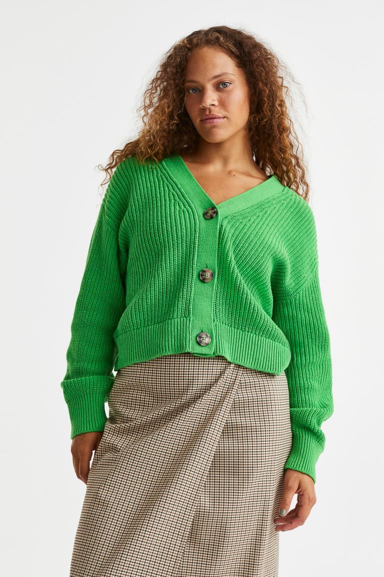Rib-knit Cardigan | H&M (US)