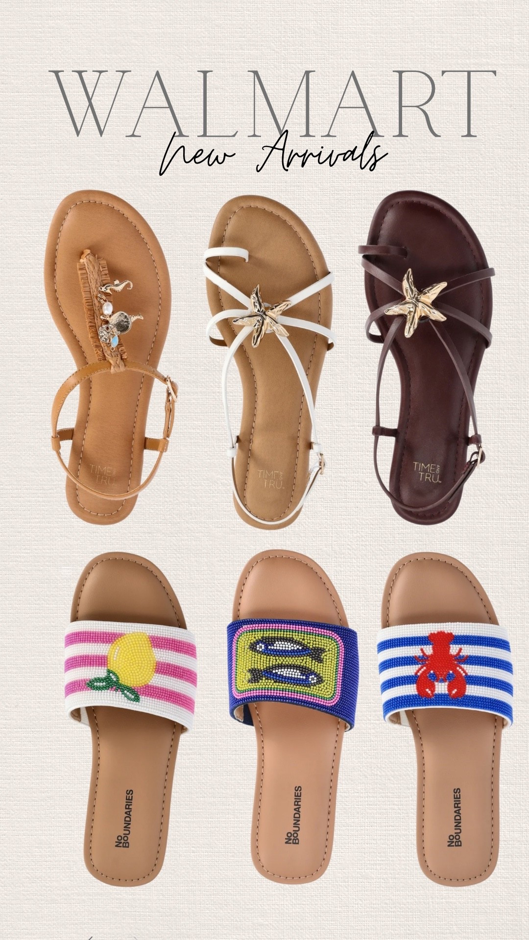 New sandals at Walmart 

#LTKSeasonal