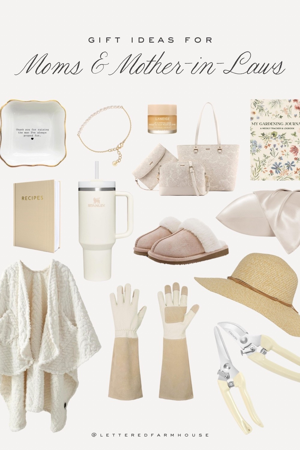 Looking for the perfect thoughtful gift for your mom or mother-in-law? This curated guide is filled with cozy, practical, and elegant finds they’ll love—from soft sherpa wraps and chic totes to garden essentials, recipe books, slippers, and self-care must-haves. These gifts are perfect for Christmas, Mother’s Day, birthdays, or “just because.” Show the women who mean the most how much they’re appreciated with these meaningful gift ideas.

gift ideas for moms, thoughtful gifts for mother-in-law, Christmas gifts for moms, birthday gift ideas for mother-in-laws, cozy gifts for her, self-care gifts for women, gardening gifts for moms, practical and stylish gifts, luxury gift ideas for women, unique gifts for the women you love.

Follow my LTK @LetteredFarmhouse on the @shop.LTK app to view this post and get my exclusive app-only content!

#liketkit #LTKHome #LTKFindsUnder50 #LTKGiftGuide
@shop.ltk
https://liketk.it/5qbiD

#LTKGiftGuide #LTKFindsUnder50 #LTKHoliday