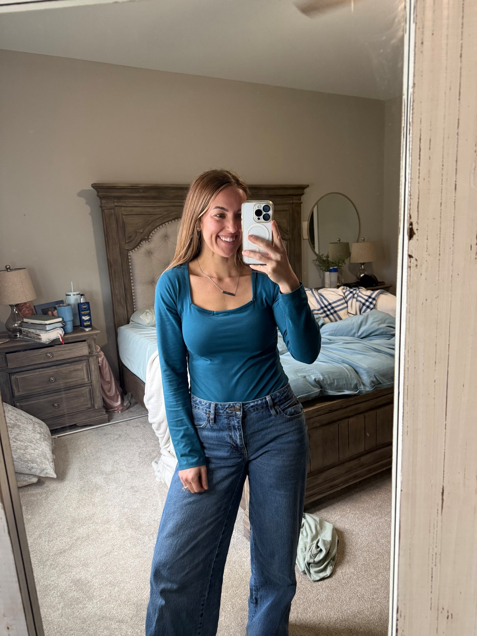 Absolutely love this deep teal! 
This body suit is so soft and comfy!  

#LTKootd #LTKgrwm #LTKmomlife