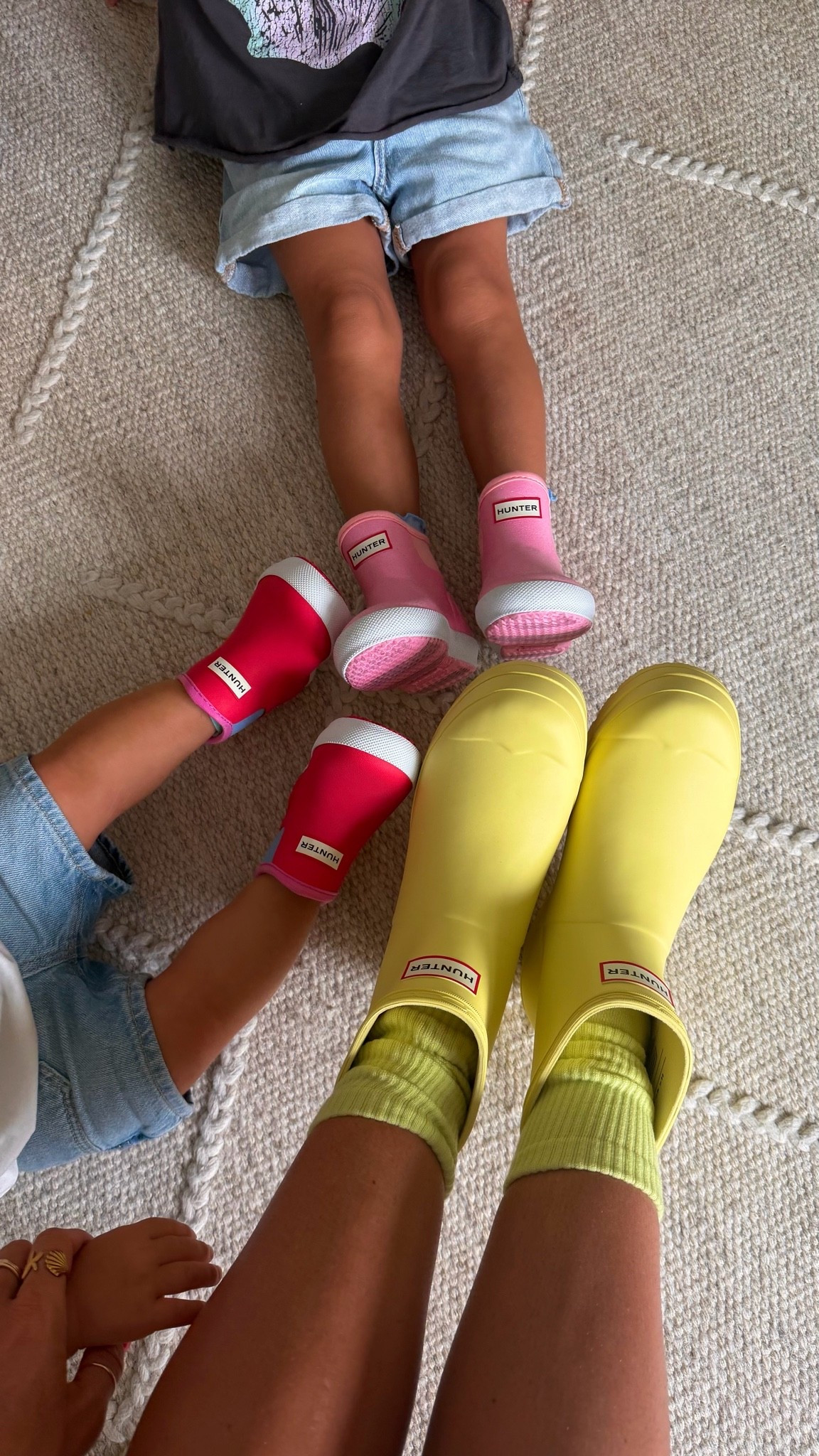 Family full of Hunter boots! ☔️🌈

#LTKmomlife #LTKBaby #LTKKids