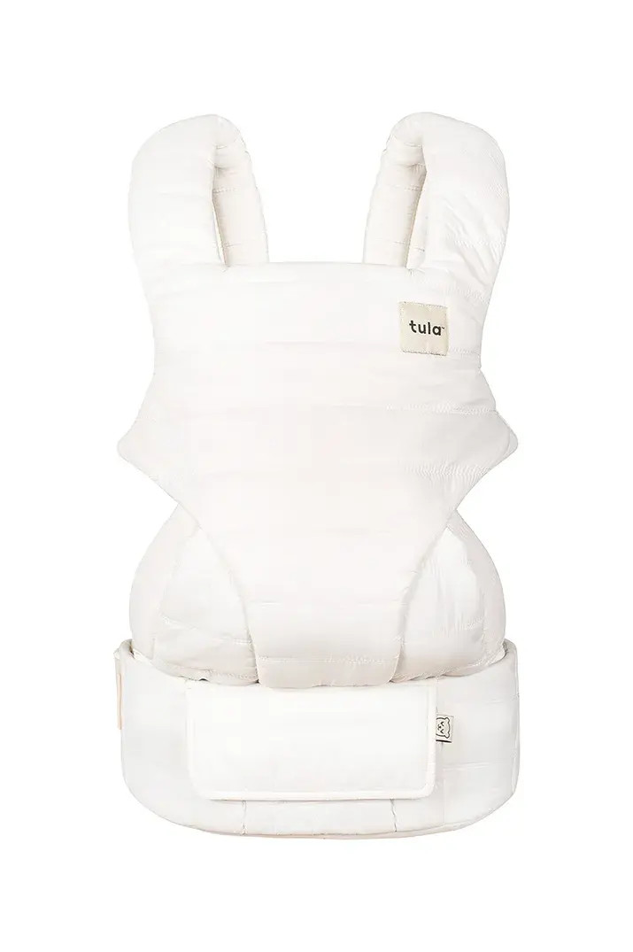 White - Puffer Explore Baby Carrier | Baby Tula
