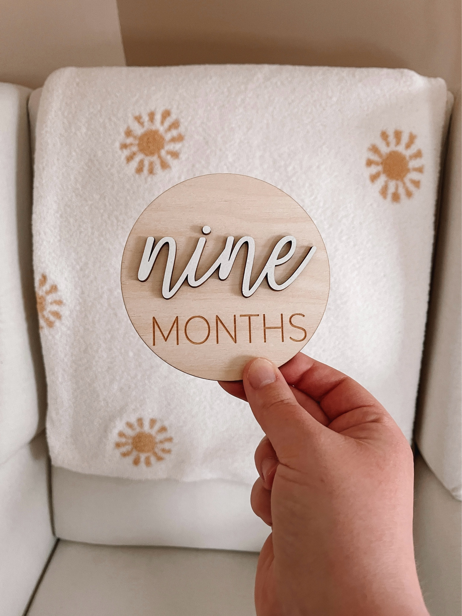 As soon as I saw this sunshine blanket and these milestone disks, I knew that I had to have them for my “little ray of sunshine” baby! The blanket is reversible and comes in multiple patterns. The milestone disks come with one for each month, a “hello world” disk as well as a name disk. I love that they all match for photos  

#LTKhome #LTKbaby #LTKkids