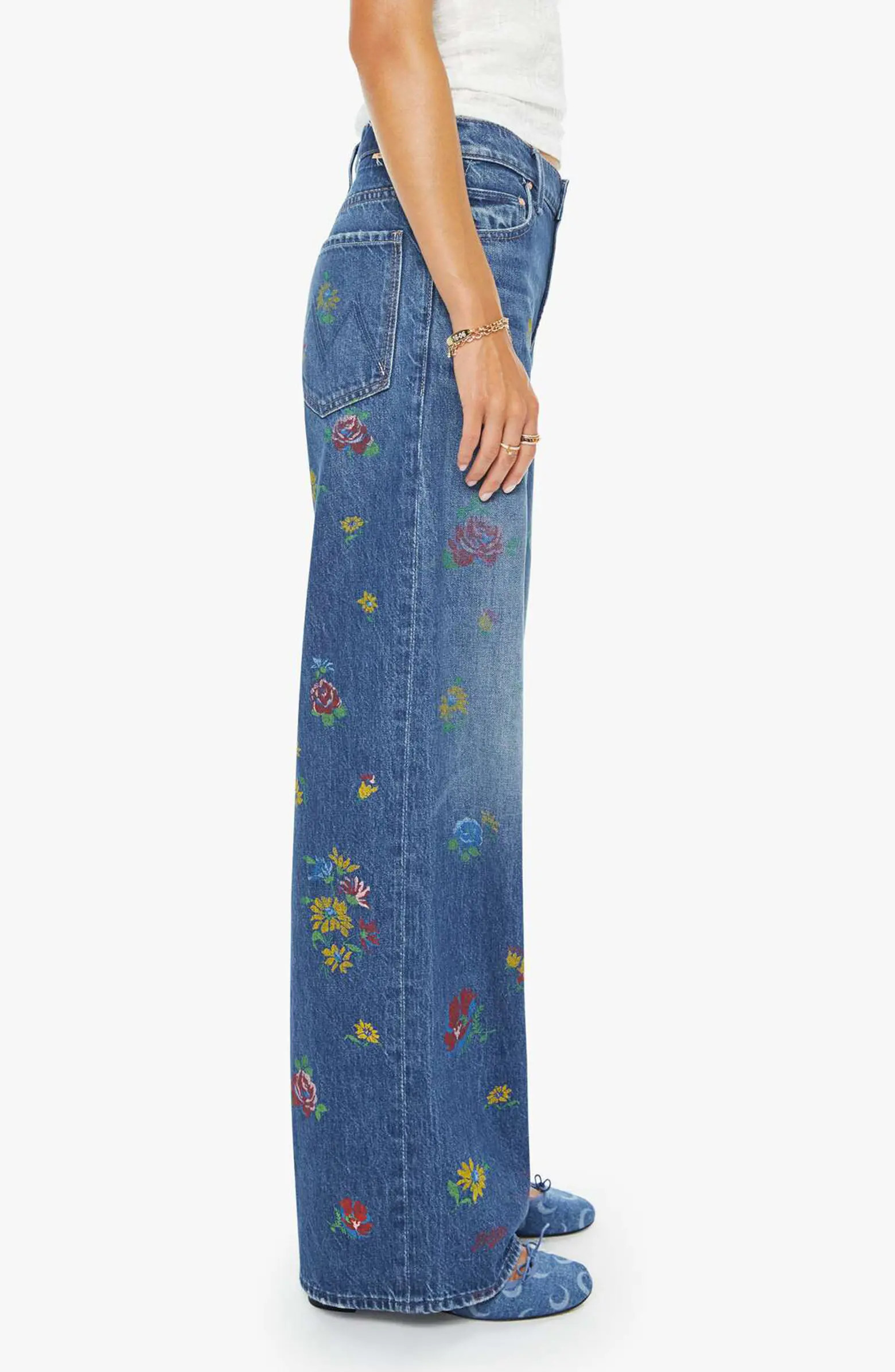 The Rerun Zip Sneak Wide Leg Jeans | Nordstrom