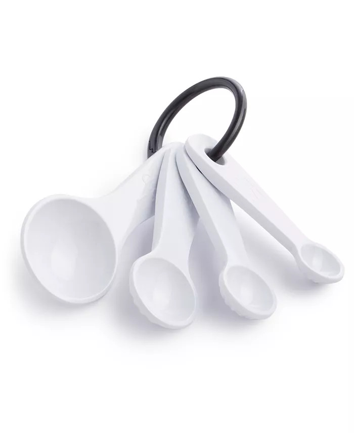 Core 4-Pc. Fluted Melamine Measuring Spoons, Created for Macy's | Macy's