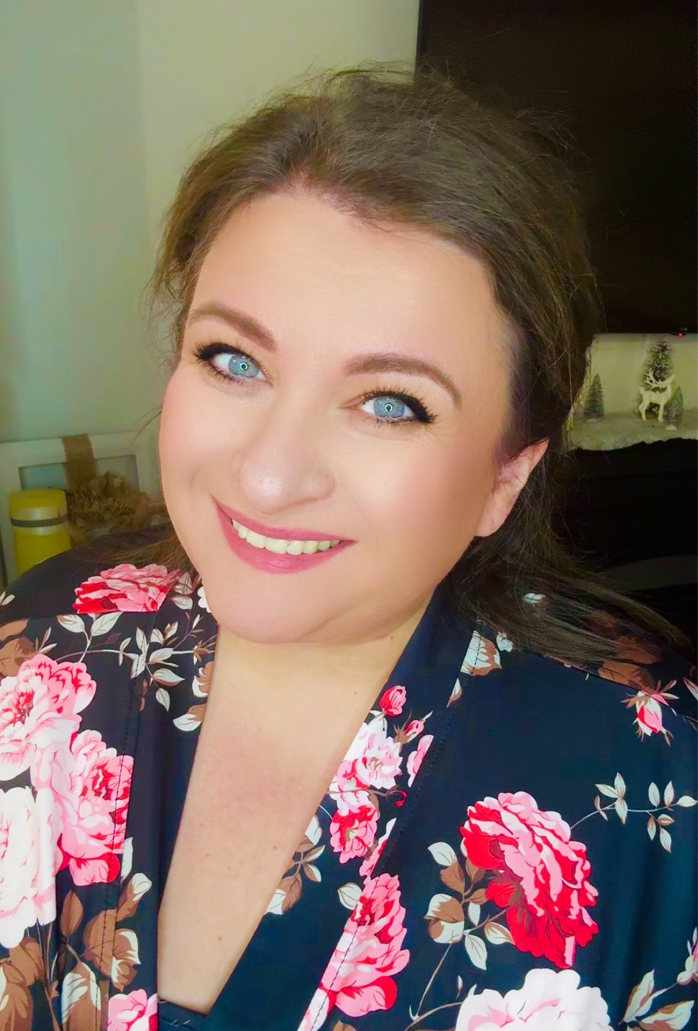 Plus size sleepwear Spring Floral Robe 

#LTKPlusSize #LTKOver40