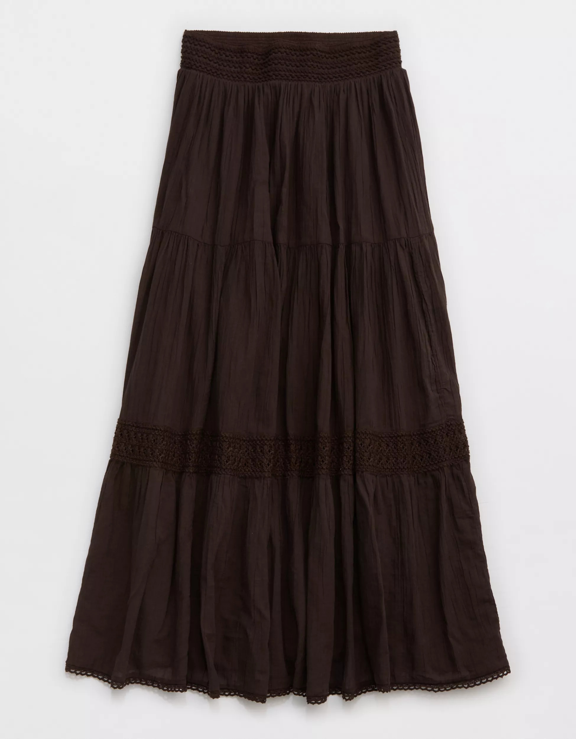 Aerie Crochet The Day Maxi Skirt | American Eagle Outfitters (US & CA)