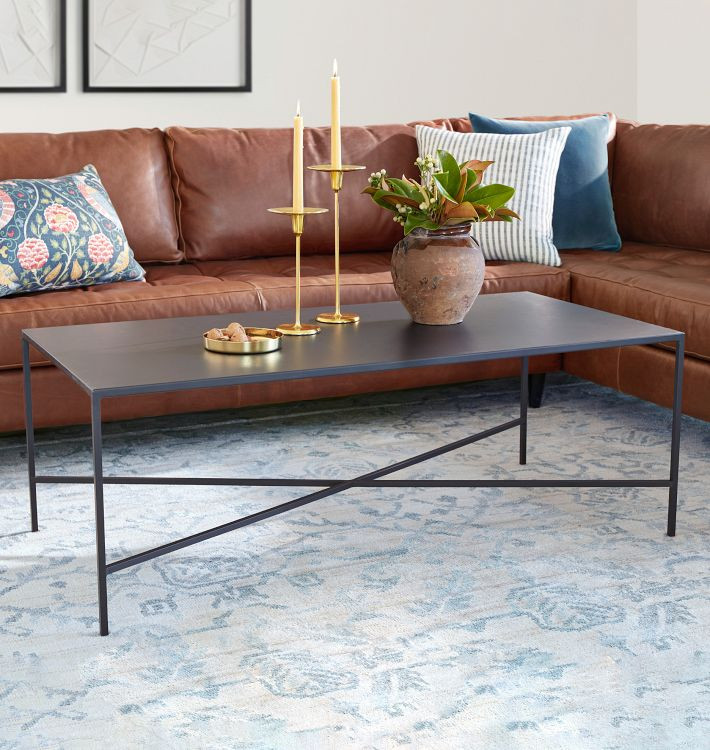 Burton Metal Coffee Table | Rejuvenation