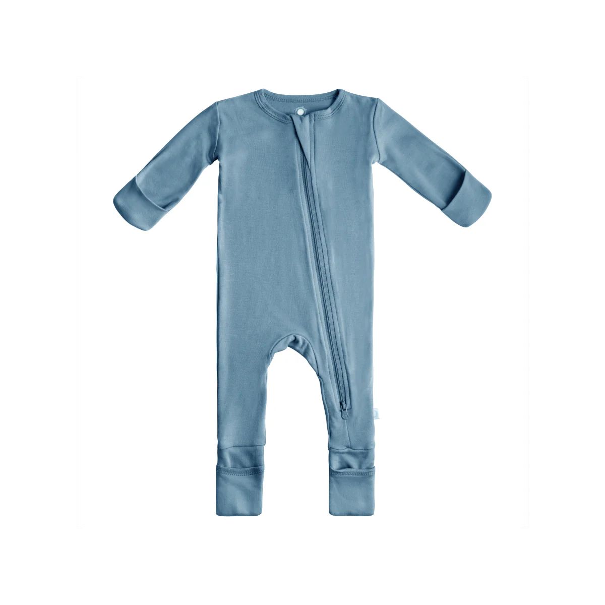 Baby Bamboo Pajamas w/ DreamCuffs - Solids | Dreamland Baby