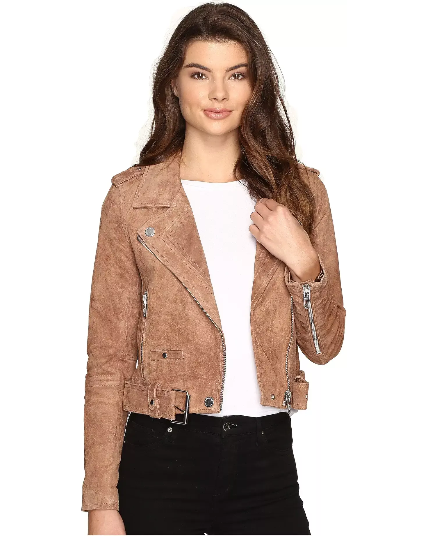 BLANKNYC Suede Moto Jacket in Sand … curated on LTK