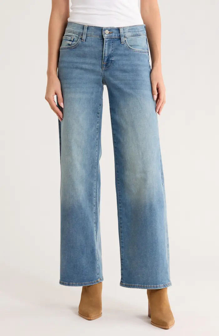 Sweet Mid Rise Wide Leg Jeans | Nordstrom Rack