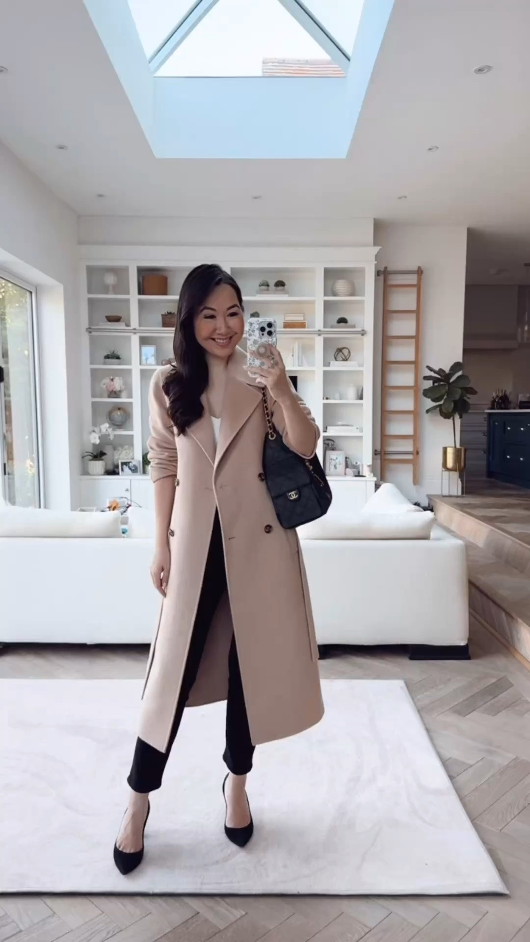 A look at the Reiss wrap coat included in the NSale! I took a size 2