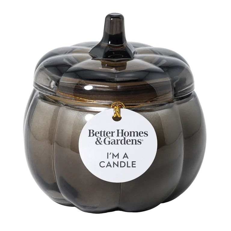 Better Homes & Gardens Brown Butter Pumpkin Scented 1-Wick 5 oz Pumpkin Jar Candle | Walmart (US)
