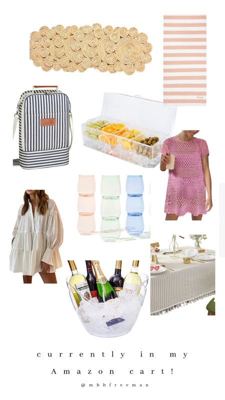 Amazon favorites #home #fashion #winebag #tablecloths