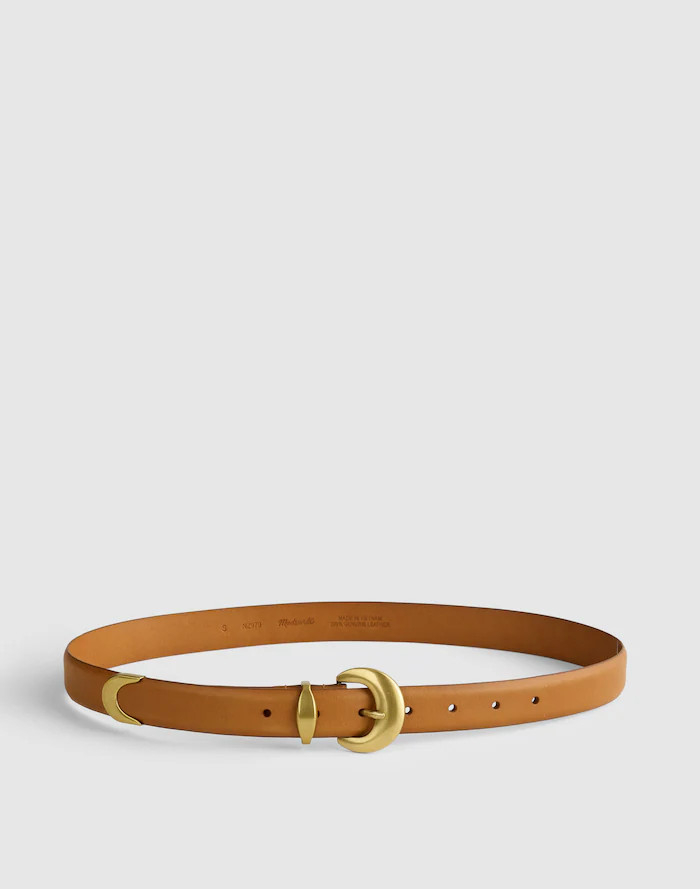 Domed-Buckle Wide Belt | Madewell