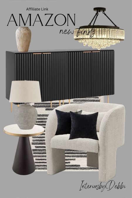 Amazon Furniture
Black console, accent chair, side table, lamp, chandelier, transitional home, modern decor, amazon find, amazon home, target home decor, mcgee and co, studio mcgee, amazon must have, pottery barn, Walmart finds, affordable decor, home styling, budget friendly, accessories, neutral decor, home finds, new arrival, coming soon, sale alert, high end, look for less, Amazon favorites, Target finds, cozy, modern, earthy, transitional, luxe, romantic, home decor, budget friendly decor #amazonhome #founditonamazon

#LTKhome 

Follow my shop @InteriorsbyDebbi on the @shop.LTK app to shop this post and get my exclusive app-only content!

#liketkit #LTKSeasonal
@shop.ltk
https://liketk.it/4CJhK