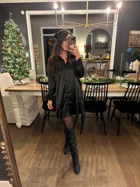 Holiday dinner outfit✨
Satin dress is from Amazon
Boots are Target

#LTKstyletip #LTKparties #LTKfindsunder50