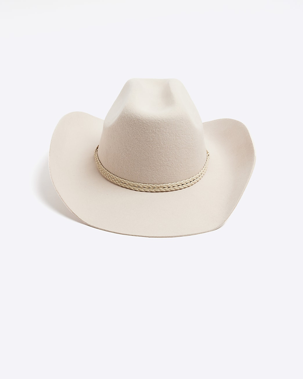 Beige Cowboy Hat | River Island (UK & IE)