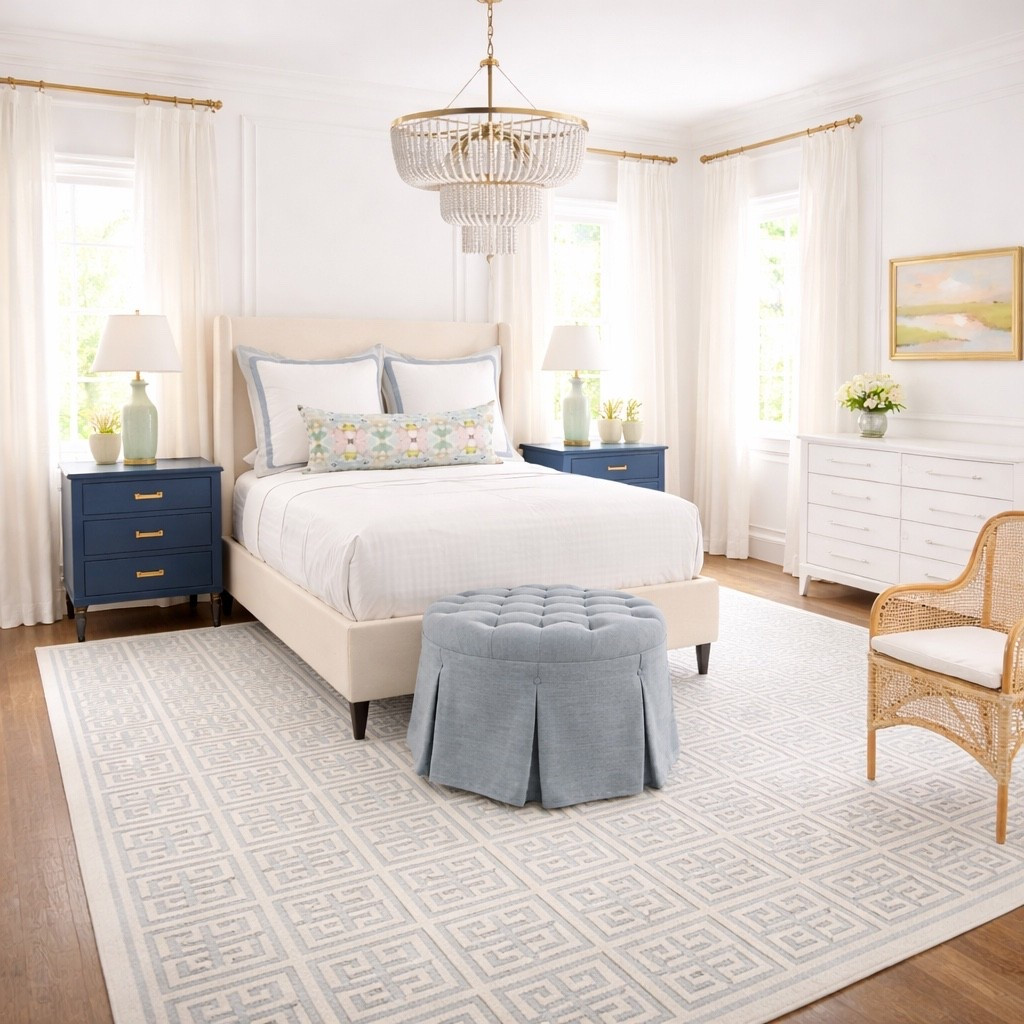 A preppy and polished bedroom design - loving the pastels for Spring! 🌿💗 Using all furniture finds under $500

#LTKdayinmylife #LTKSaleAlert #LTKHome