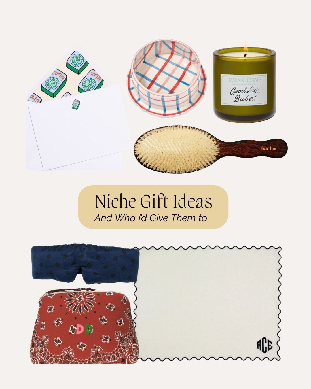 Niche gift ideas you haven’t seen a million times. (All links in my ShopMy)

#giftguide #giftsforher #giftideas