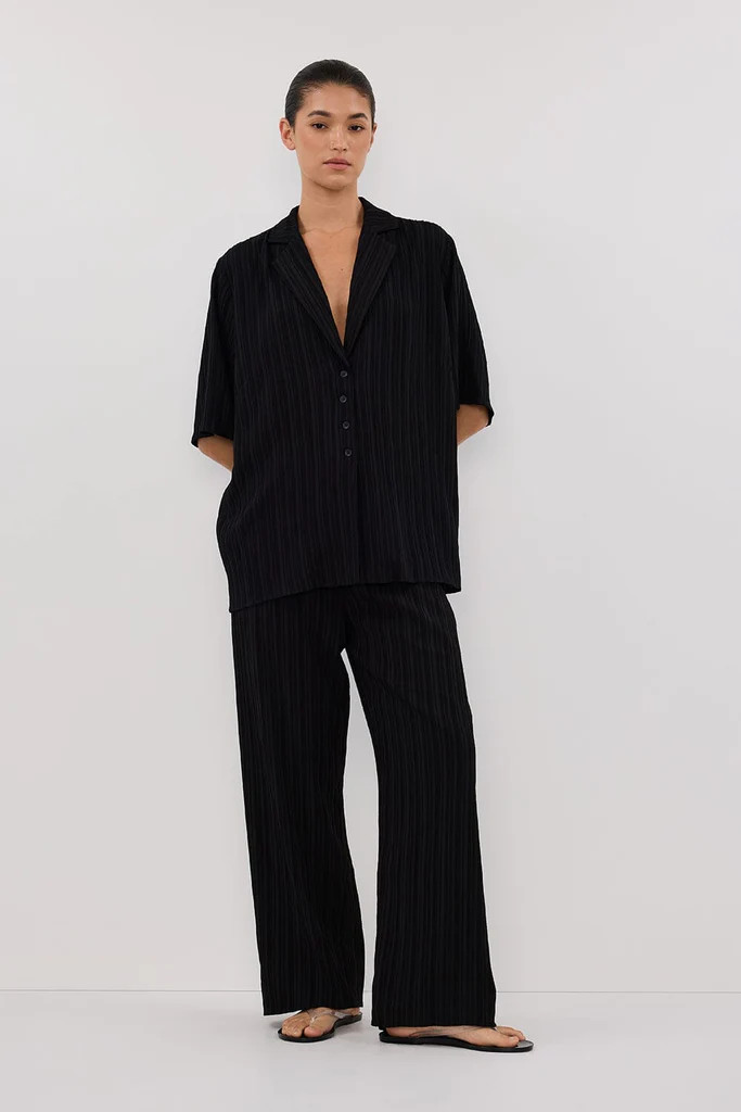 LOZ BLACK DRAWSTRING PANT | DISSH