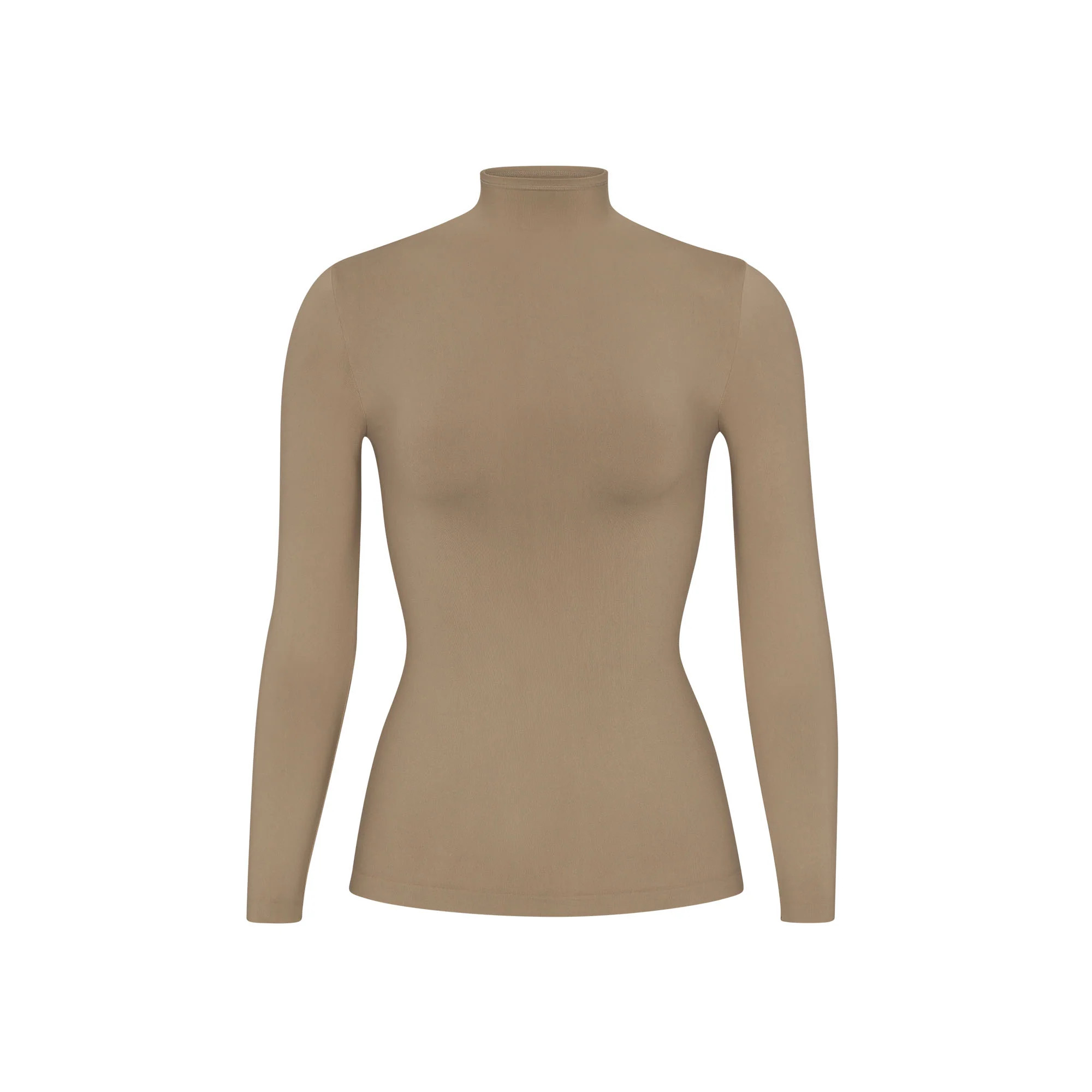 Soft Smoothing Turtleneck Top - Desert | SKIMS | SKIMS (US)