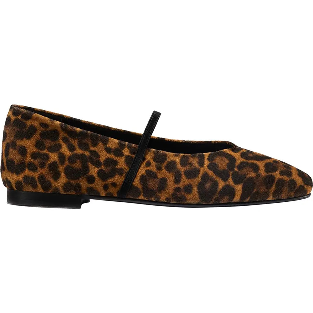 MARGAUX The Phoebe Flats in Leopard Suede at Nordstrom, Size 43 | Nordstrom