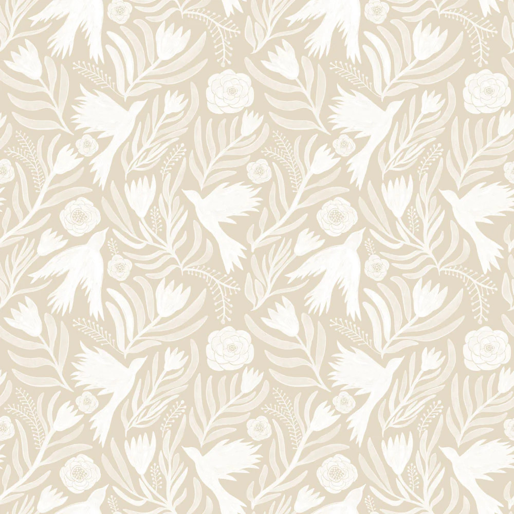 Otomi Dove Peel And Stick Wallpaper | Tempaper