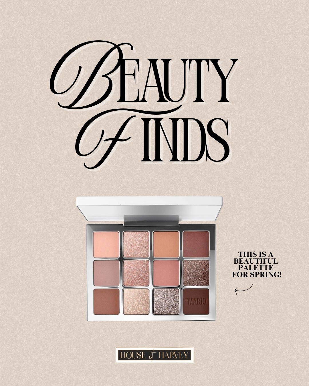 BEAUTY FINDS—this new eyeshadow palette from Mario Beauty is so pretty! I love the colors and I know so many looks can be done with these colors. Linked ⬆️

#ltkcreator #ltkfinds #ltkwatchnow #sephora #makeupbymario #palette #eyeshadow 

#LTKootd #LTKBeauty #LTKgrwm