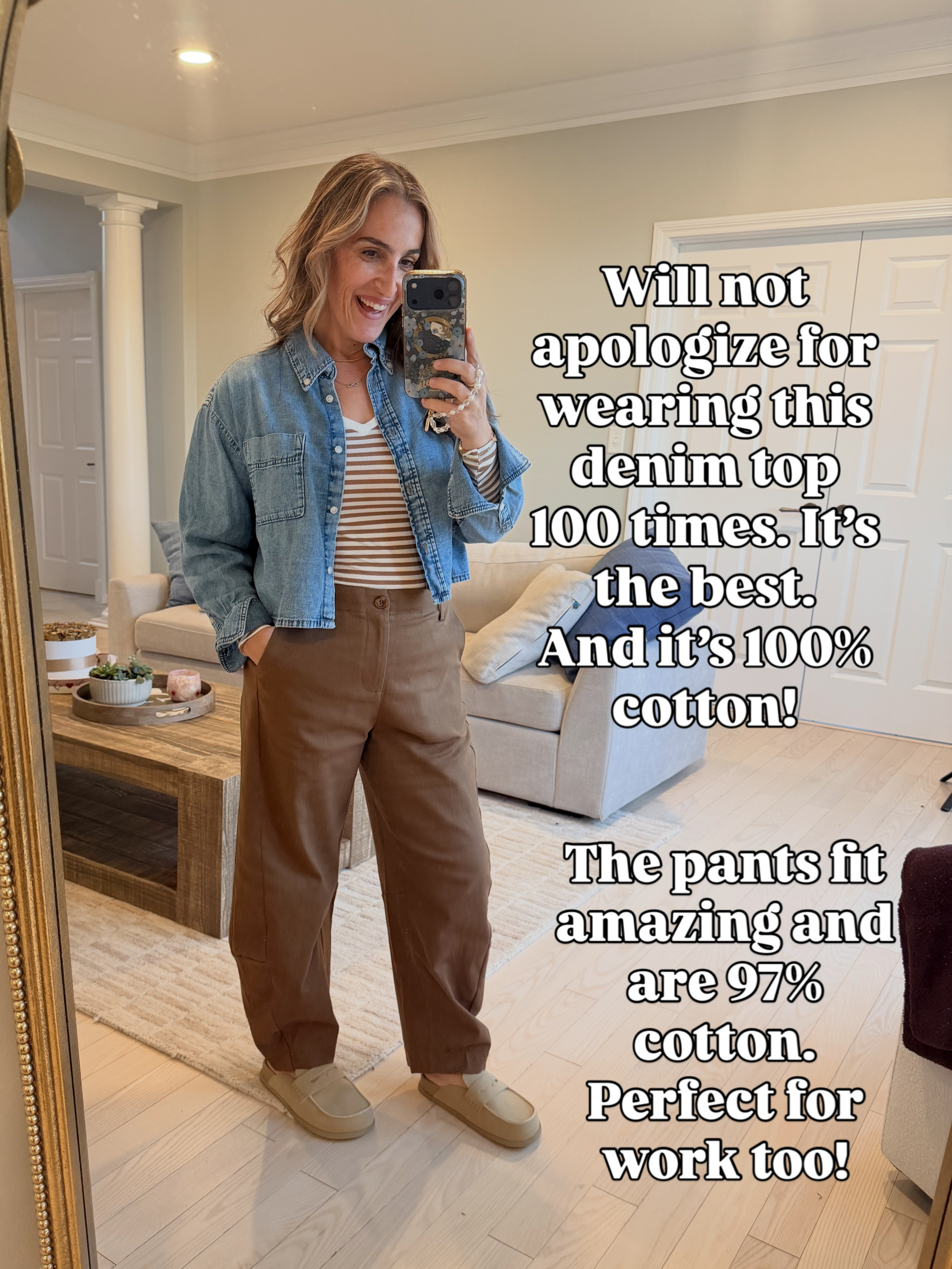 wearing a size medium in all. Classic #falllook I also think this would make a great #fallteacheroutfit. Great for #businesscasual or for fun #fallfestivities

#LTKootd #LTKmomlife #LTKOver40