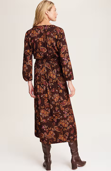 Floral Smocked-Waist Dress | J. Jill