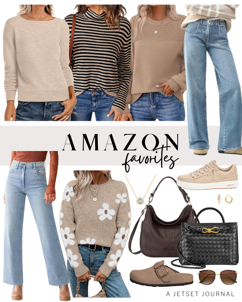 Sharing with you my Amazon Favorites for this week because I just love the sweet chic vibe they’re giving.

The floral patterns of this crewneck sweatshirt are so cute! You can wear it with jeans and either suede clogs or sneakers and accessories. That’s it! 

 #LTKSeasonal #LTKSaleAlert #LTKTravel
